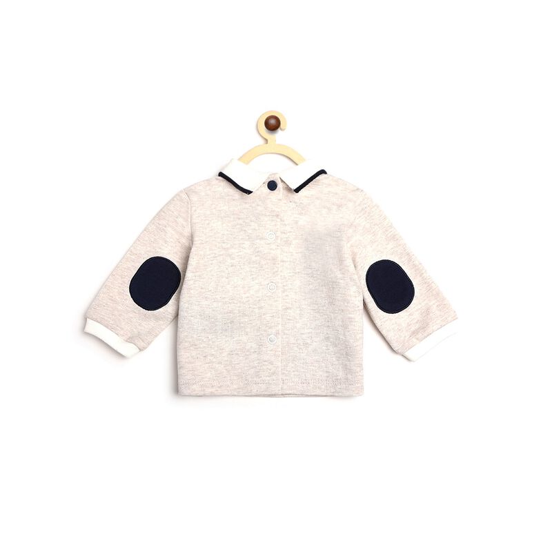 Boys Light Natural Smock with Legging Set image number null